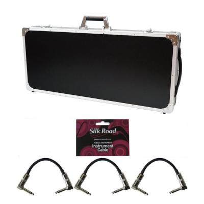 Dicon Audio EC7532BK エフェクターケース パッチケーブル3本付きセット