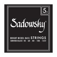 SADOWSKY SBN40B Black ブラックラベル 5弦ベース弦×3セット