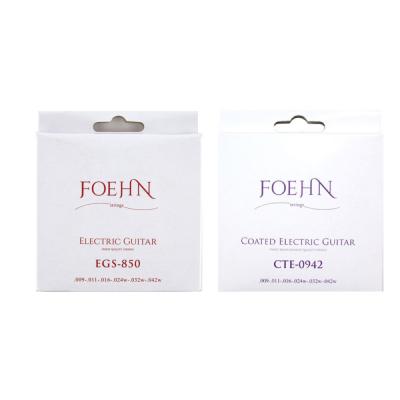 chuyaオリジナル弦セット エレキギター弦お試しセット FOEHN Stringsセット 09-42