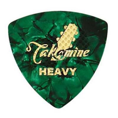 TAKAMINE P1G HEAVY セルロイド トライアングルピック×50枚