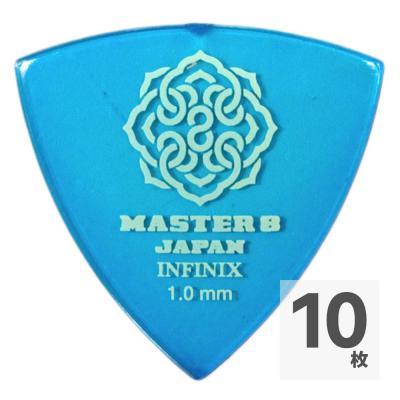 MASTER 8 JAPAN IF-TR100 INFINIX TRIANGLE 1.0mm ギターピック×10枚
