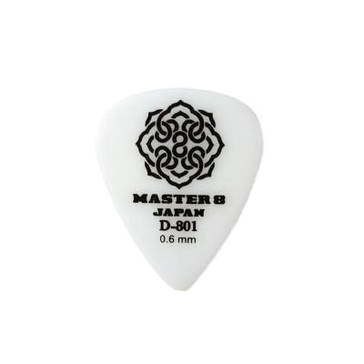 MASTER 8 JAPAN D801-TD060 D-801 TEARDROP 0.6mm ギターピック×30枚