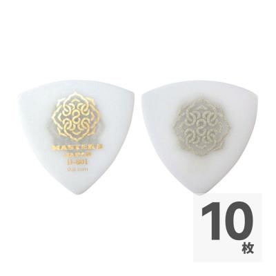 MASTER 8 JAPAN D801S-TR060 D-801 TRIANGLE HARDGRIP 0.6mm ギターピック×10枚