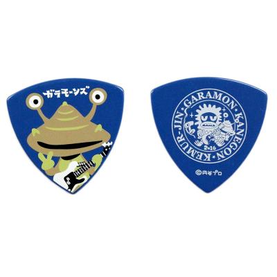 ガラモーンズ カネゴン BLU 1.0mm PVC ギターピック×30枚