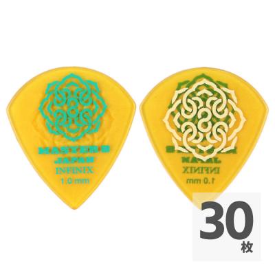 MASTER 8 JAPAN IFHPR-JZ100 INFINIX JAZZ III XL TYPE Hard Polish Rubber Grip 1.0mm ギターピック×30枚