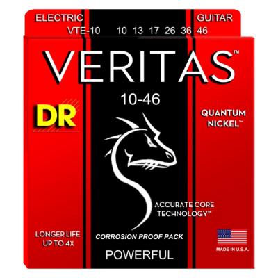 DR VTE-10 VERITAS エレキギター弦×12セット