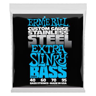 ERNIE BALL 2845/Stainless Extra Slinky Bass ベース弦×2セット