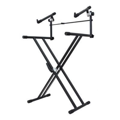 Dicon Audio KS-020 KS-024付属 2段 X型キーボードスタンド ダブルレッグ