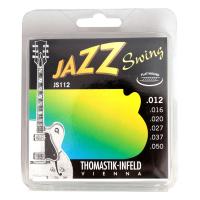 Thomastik-Infeld JS112 JAZZ SWING Flat Wound フラットワウンドギター弦×6セット
