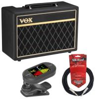 VOX Pathfinder Bass 10 ベースアンプ Flanger クリップチューナー 3mケーブル ベース入門3点セット