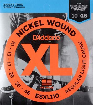 D'Addario ESXL110×5SET ダブルボールエンド ギター弦