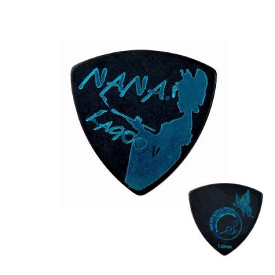 Sago LAGOON NANA.モデル Black 1.0mm Polyacetal ピック×10枚