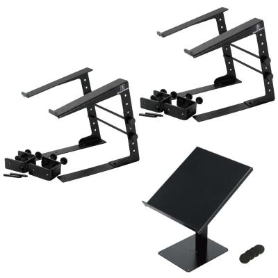 Dicon Audio LPS-002 KIKUTANI DJ-CDL ラップトップスタンド×2 CDJ用スタンド DJスタンド 3点セット