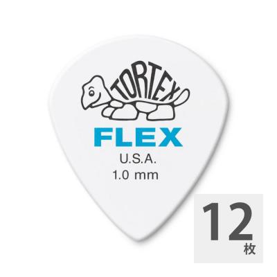 JIM DUNLOP 468 Tortex Flex Jazz III 1.0mm ギターピック×12枚