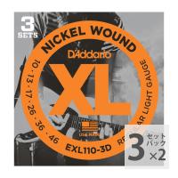 D'Addario EXL110-3D エレキギター弦×2セット