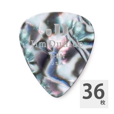 JIM DUNLOP 483 Genuine Celluloid Avalon Thin ギターピック×36枚