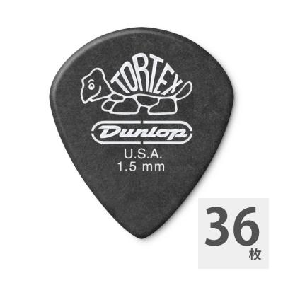 JIM DUNLOP 482 Tortex Pitch Black Jazz III 1.5mm ギターピック×36枚