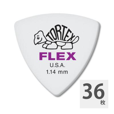 JIM DUNLOP 456 Tortex Flex Triangle 1.14mm ギターピック×36枚