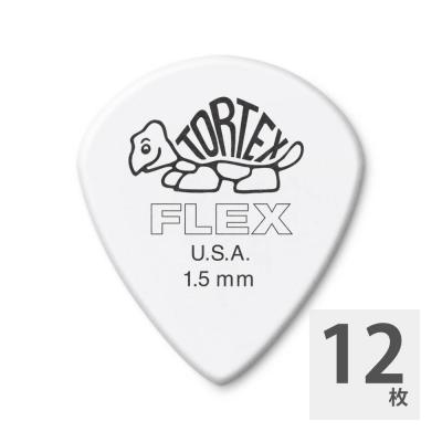 JIM DUNLOP 468 Tortex Flex Jazz III 1.5mm ギターピック×12枚