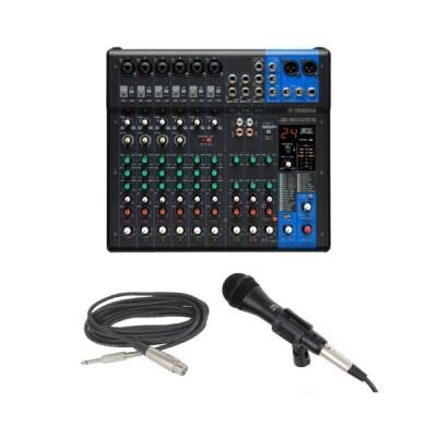 YAMAHA MG12XUK オーディオインターフェース アナログミキサー iSK DM-3600 ダイナミックマイク付きセット