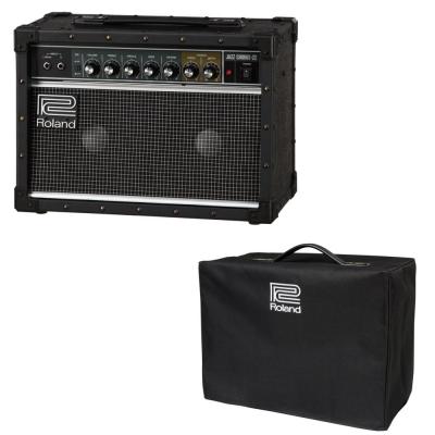 ROLAND JC-22 Jazz Chorus Guitar Amplifier ジャズコーラス ギターアンプ 純正アンプカバー付き 2点セット