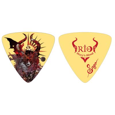 Sago Mary’s Blood RIO Red 0.8mm ウルテム ギターピック×10枚