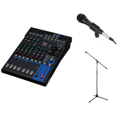 YAMAHA MG10XUF オーディオインターフェース アナログミキサー iSK DM-3600 マイク Dicon Audio MS-003 マイクスタンド付きセット