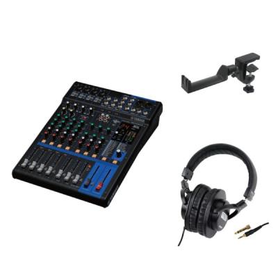 YAMAHA MG10XUF オーディオインターフェース アナログミキサー SD GAZER SDG-H5000 モニターヘッドホン SEELETON SMH-1 ヘッドホンハンガー付きセット