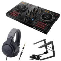 Pioneer DJ DDJ-400 DJコントローラー LPS-002 ラップトップスタンド AUDIO-TECHNICA ATH-M20x ヘッドフォン 3点セット