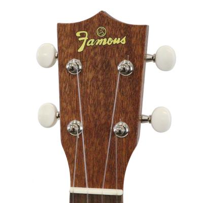 Famous FS-1G ソプラノウクレレ クリップチューナー付き ヘッドの画像