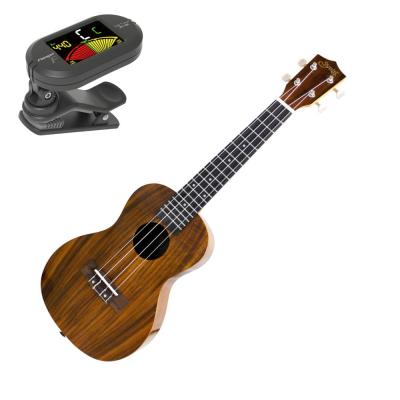 S.YAIRI YU-C-01K コンサートウクレレ クリップチューナー付き