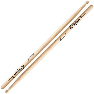 ZILDJIAN LAZLZ7A Hickory Series SUPER 7A WOOD NATURAL DRUMSTICK ドラムスティック×6セット