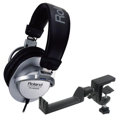 ROLAND RH-200S ヘッドホン & SEELETON SMH-1 ヘッドホンハンガー 2点セット