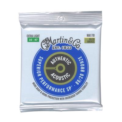 MARTIN MA170 Superior Performance Bronze Extra Light アコースティックギター弦×3セット