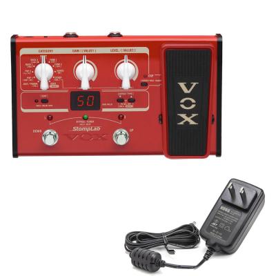 VOX ベース用マルチエフェクター STOMPLAB SL2B 電源アダプター付きの画像