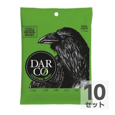 Darco D9705 Electric Bass Nickel Plate Light 5弦エレキベース弦×10セット