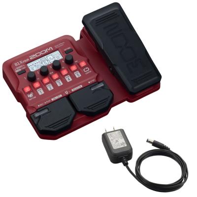 ZOOM B1X FOUR ベースマルチエフェクター 純正アダプター付き