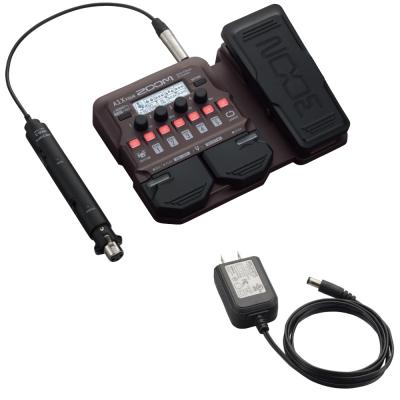 ZOOM A1X FOUR アコースティック楽器用 マルチエフェクター 純正アダプター付きセット