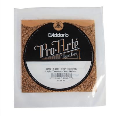 D’Addario Pro-Arte J4302 クラシックギター用 バラ弦 2弦×5本