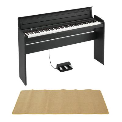 KORG LP-180 BK 電子ピアノ ピアノマット(クリーム)付きセット