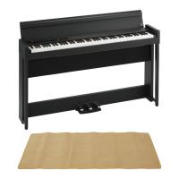 KORG C1 AIR BK 電子ピアノ ピアノマット(クリーム)付きセット
