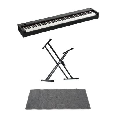 KORG D1 DIGITAL PIANO 電子ピアノ X型スタンド ピアノマット(グレイ)付きセット