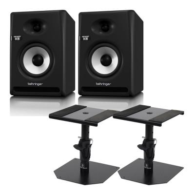 BEHRINGER K5 NEKKST パワードモニタースピーカー Dicon Audio SS-032R 卓上スタンド ペア セット