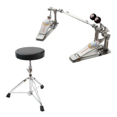 PEARL P-3002D Demon Drive ツインペダル Dicon Audio SB-009 ドラムスローン付きセット