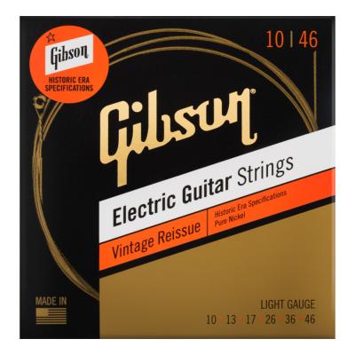 GIBSON SEG-HVR10 Vintage Reissue Light エレキギター弦×3セット