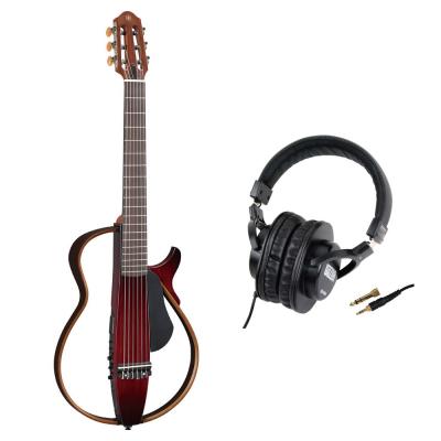YAMAHA SLG200N CRB サイレントギター ナイロン弦モデル SD GAZER SDG-H5000 モニターヘッドホン付きセット