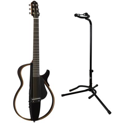 YAMAHA SLG200S TBL サイレントギター ギタースタンド付きセット