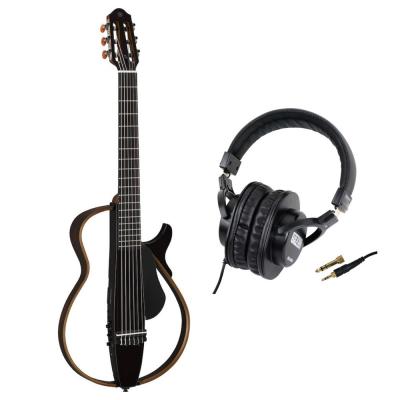 YAMAHA SLG200N TBL サイレントギター SD GAZER SDG-H5000 モニターヘッドホン付きセット