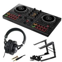 Pioneer DJ DDJ-200 SMART DJ CONTROLLER スマートDJコントローラー ヘッドホン ラップトップスタンド付き 3点セット