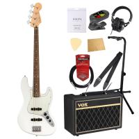Fender Player Jazz Bass PF Polar White エレキベース VOXアンプ付き 入門10点セット